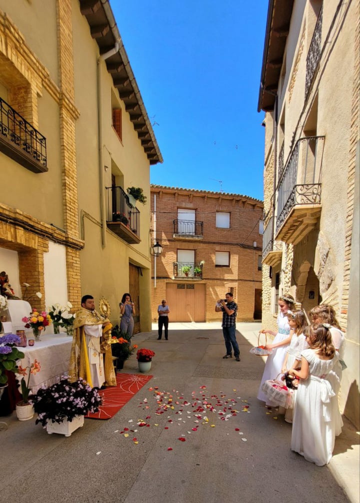 Corpus Christi en Laluenga