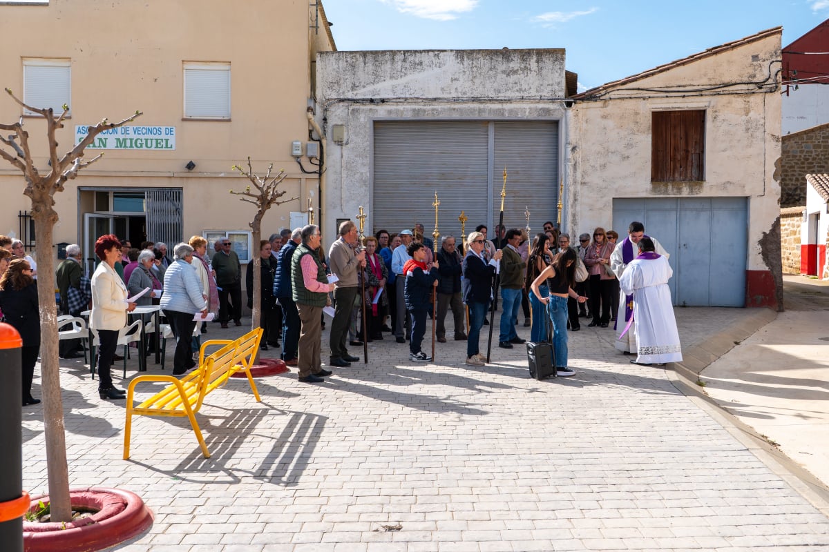 Viacrucis en Alcala del Obispo