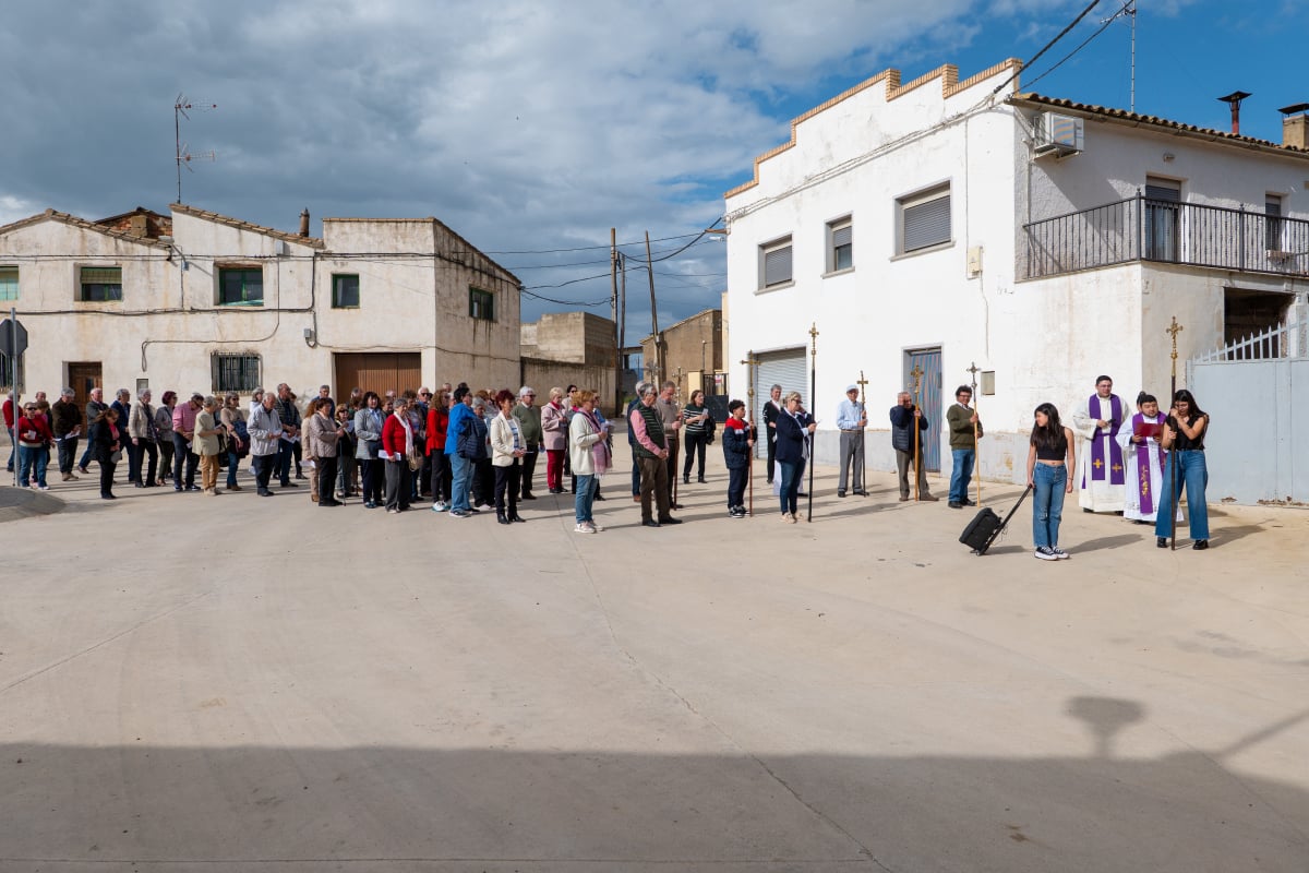 Viacrucis en Alcala del Obispo