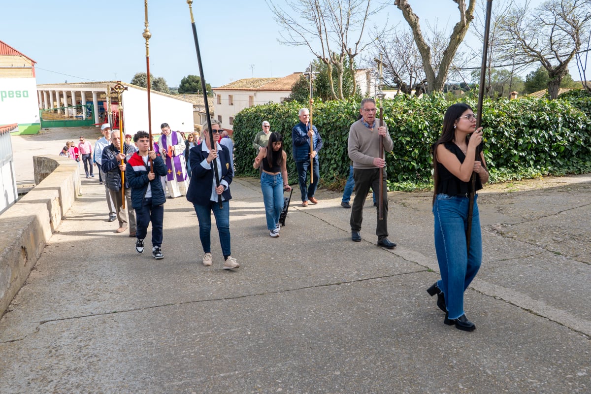 Viacrucis en Alcala del Obispo