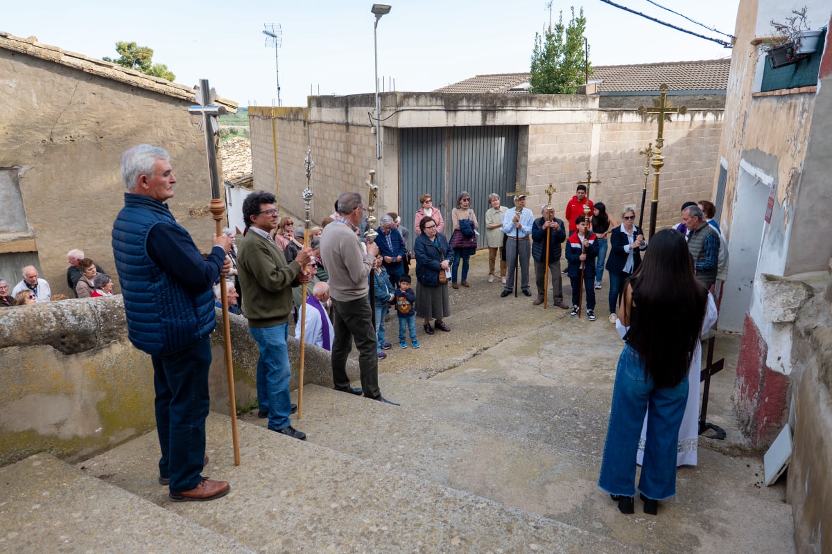 Viacrucis en Alcala del Obispo