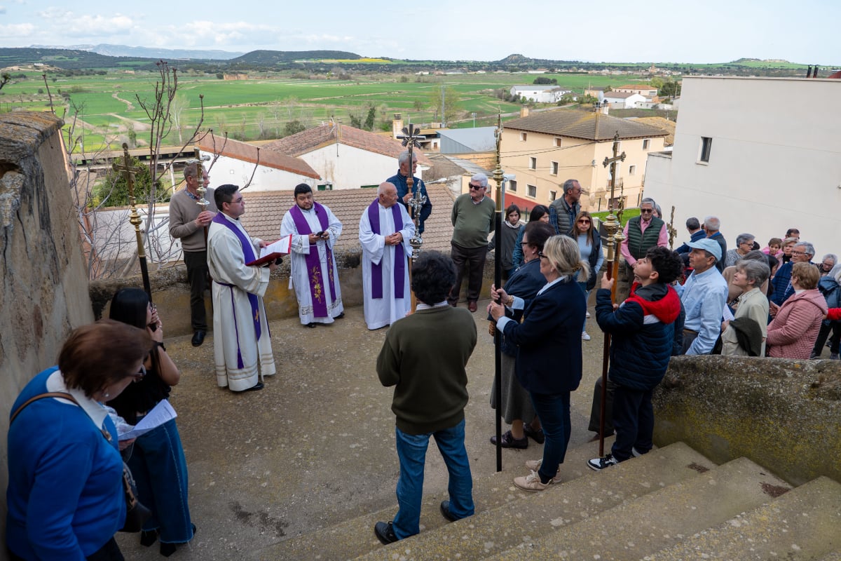 Viacrucis en Alcala del Obispo